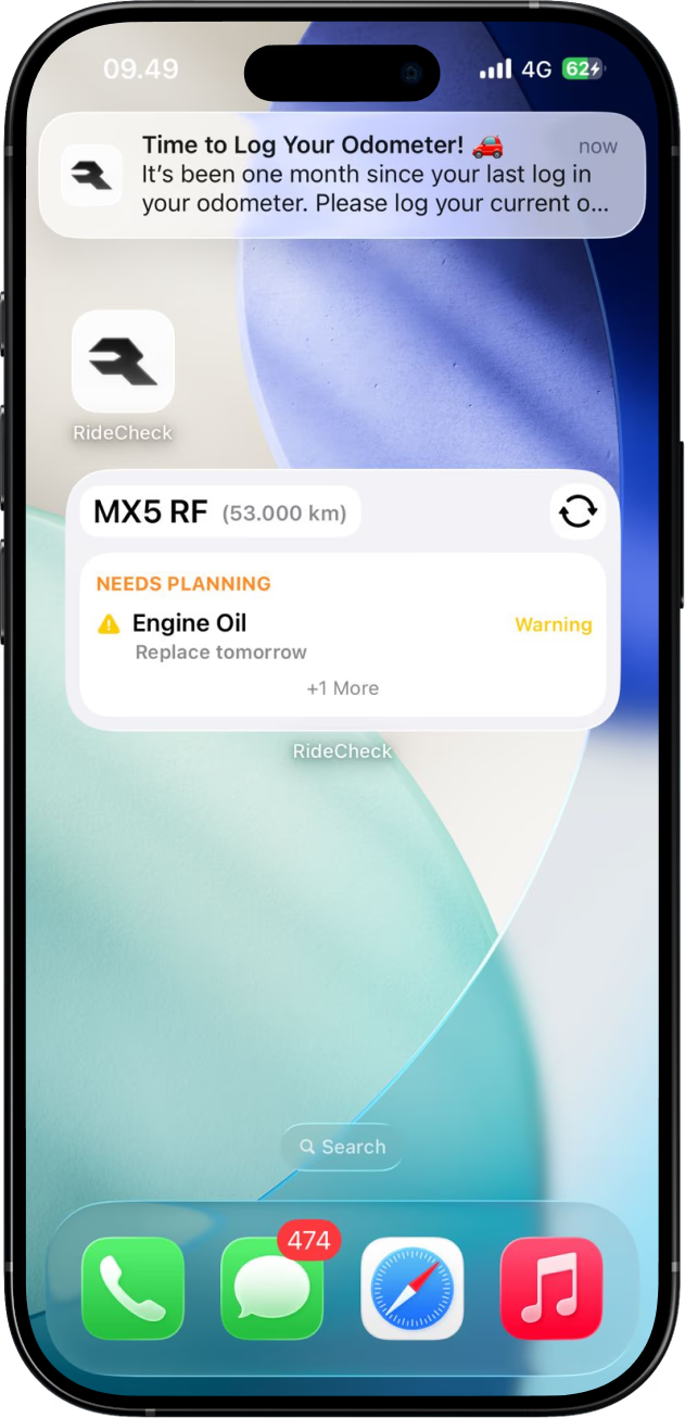 RideCheck Dashboard 3